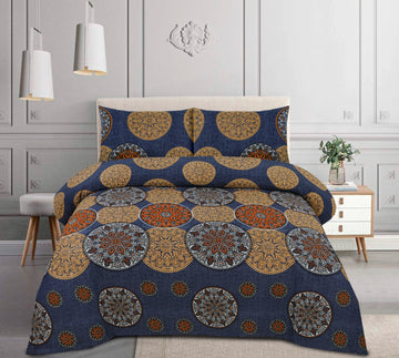Crystal cotton 3 piece Bed sheet