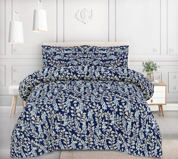 Crystal cotton 3 piece Bed sheet