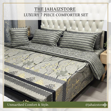 7 piece comforter set