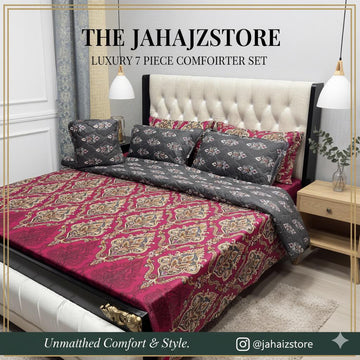7 piece comforter set
