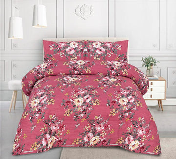 Crystal Cotton Bedsheet 3-Piece