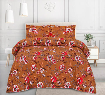 Crystal Cotton Bedsheet 3-Piece