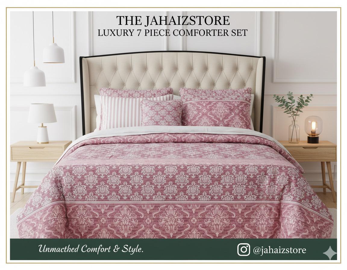 7 Piece Comforter Set
