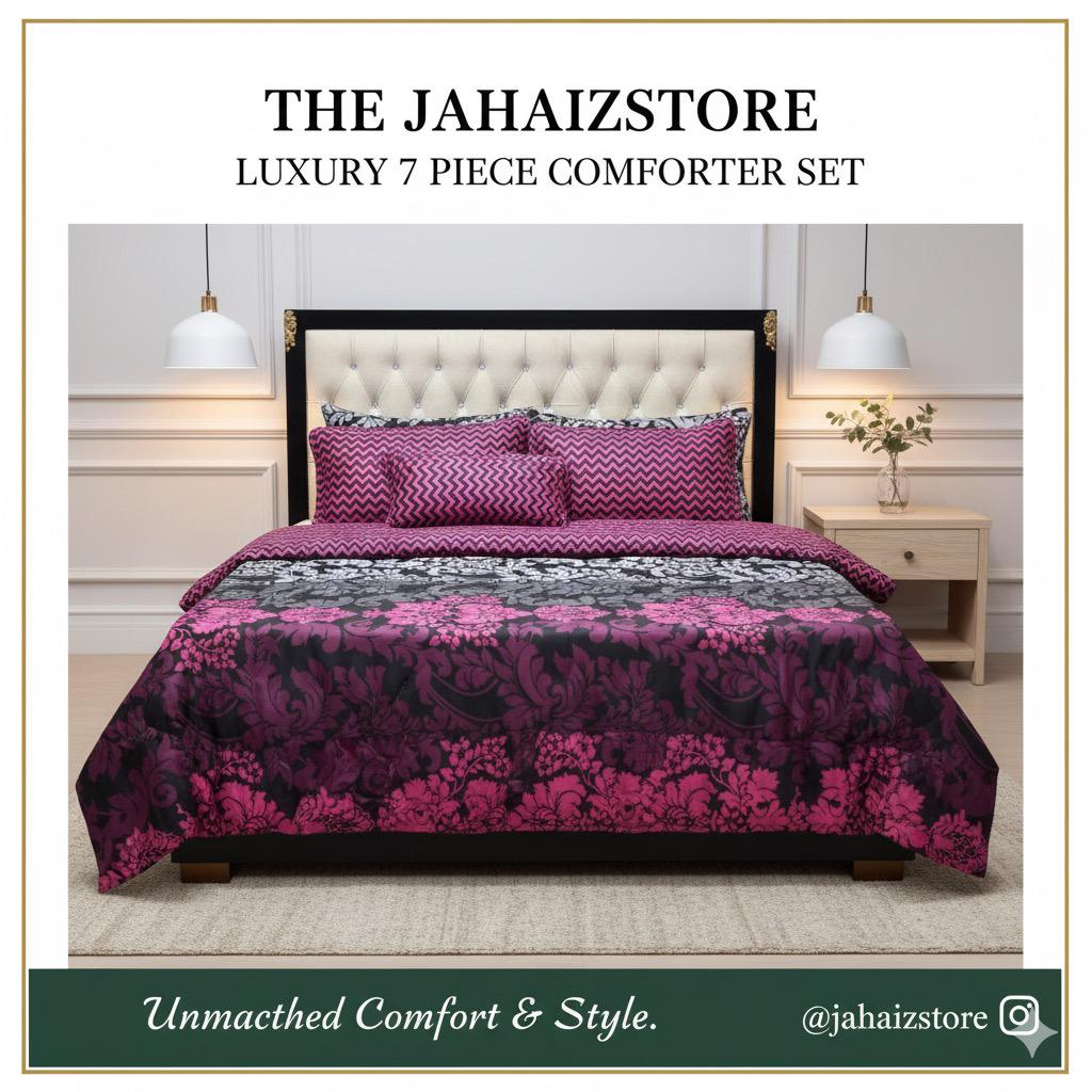 7 Piece Comforter Set