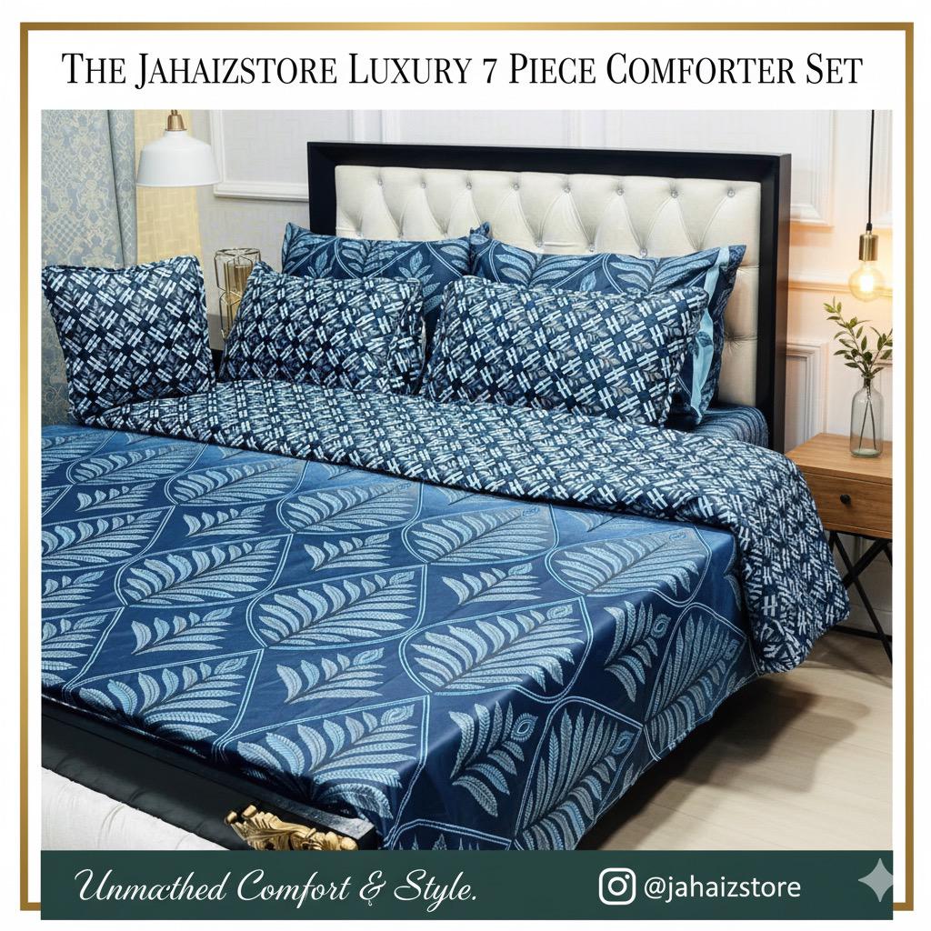 7 piece comforter set