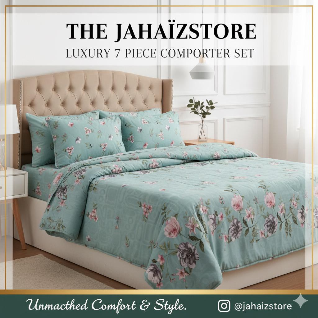7 Piece Comforter Set
