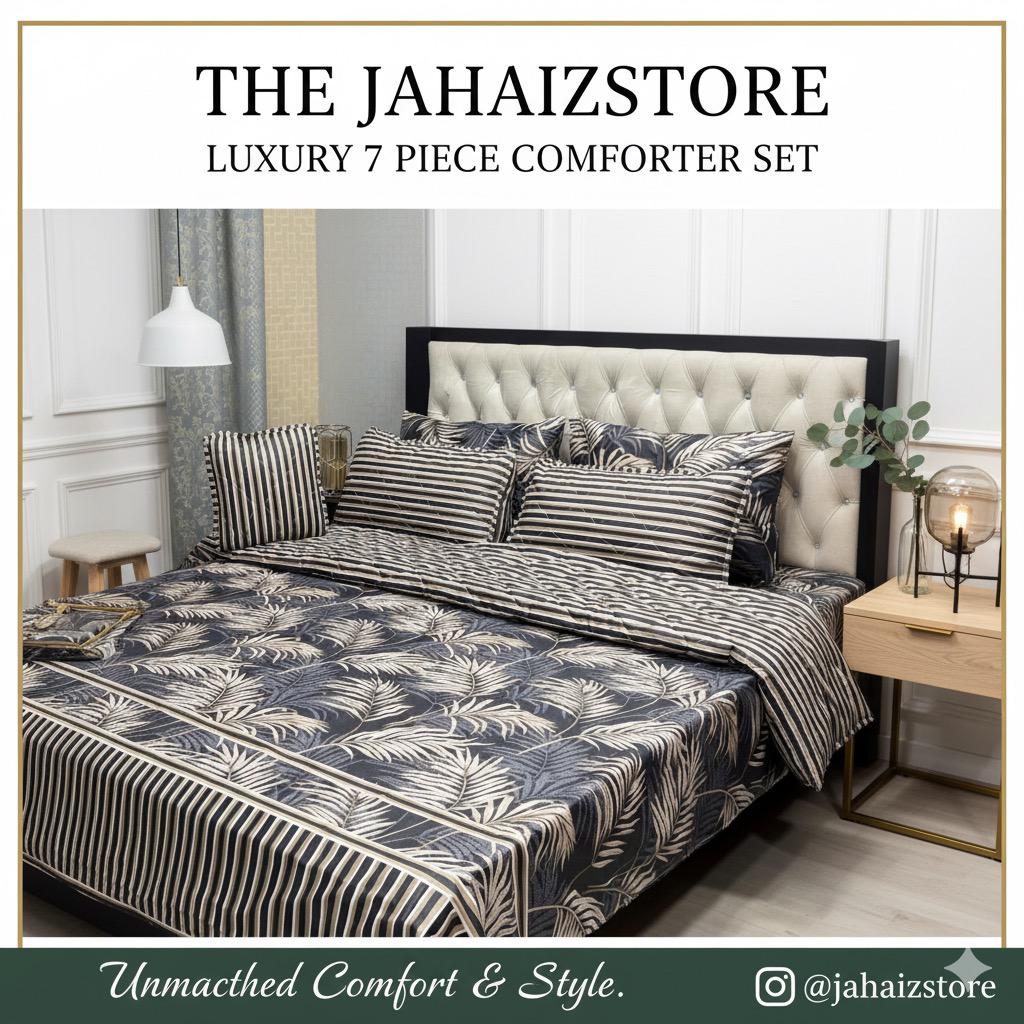 7 Piece Comforter Set