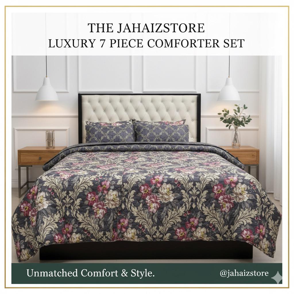 7 Piece Comforter Set